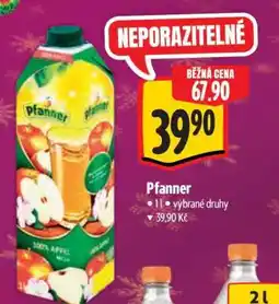 Albert Pfanner nabídka