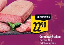 Albert Gurmánský salám nabídka