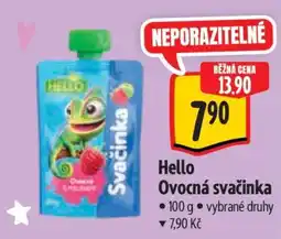 Albert Hello Ovocná svačinka nabídka