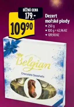 Albert Dezert Mořské plody nabídka