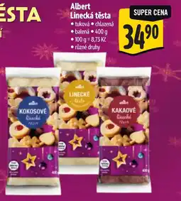 Albert Albert Linecká těsta nabídka