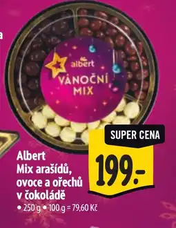 Albert Albert Mix arašídů, ovoce a ořechů v čokoládě nabídka