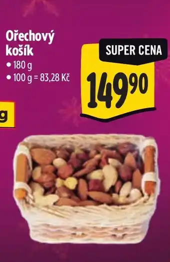 Albert Ořechový košík nabídka