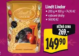 Albert Lindt Lindor nabídka