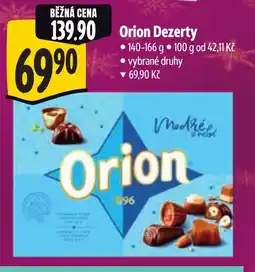 Albert Orion Dezerty nabídka