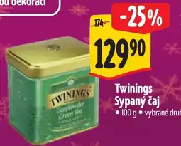 Albert Twinings Sypaný čaj nabídka