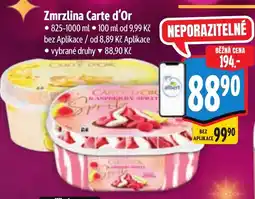 Albert Zmrzlina Carte d'Or nabídka
