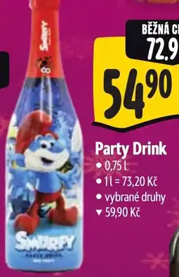 Albert Party Drink nabídka