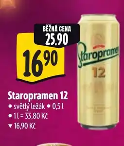 Albert Staropramen 12 nabídka