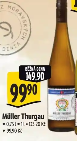 Albert Müller Thurgau nabídka