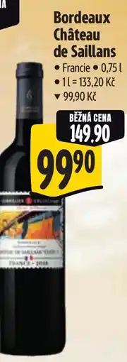 Albert Bordeaux Château de Saillans nabídka