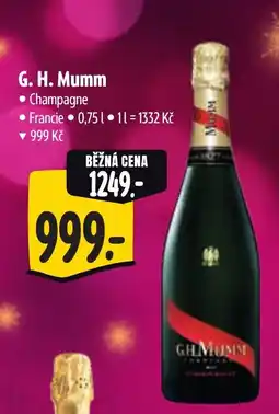 Albert G. H. Mumm nabídka