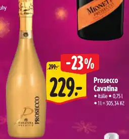 Albert Prosecco Cavatina nabídka