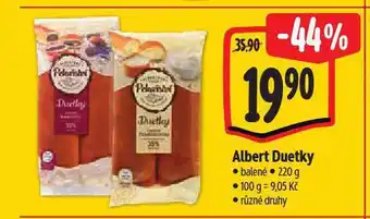 Albert Duetky nabídka