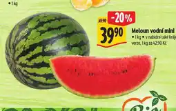 Albert Meloun vodní mini nabídka