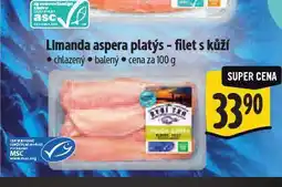 Albert Limanda aspera platýs nabídka