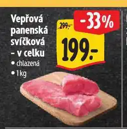 Albert Vepřová panenská svíčková nabídka