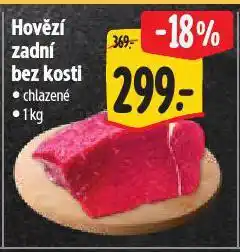 Albert Hovězí zadní bez kosti nabídka