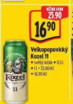 Albert Pivo velkopopovický kozel nabídka