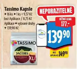 Albert Tassimo kávové kapsle nabídka