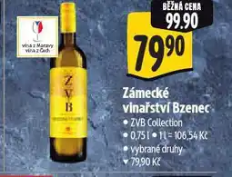 Albert Zámecké vinařství bzenec nabídka