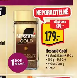 Albert Káva nescafé nabídka