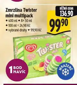 Albert Zmrzlina twister nabídka