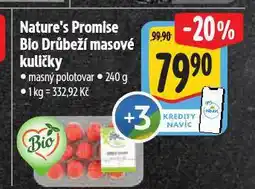 Albert Bio drůbeží masové kuličky nabídka