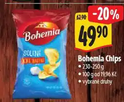 Albert Bohemia chips nabídka