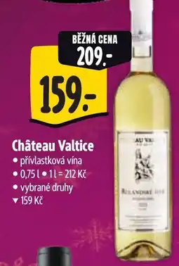 Albert Château Valtice nabídka