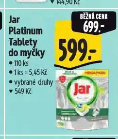 Albert Jar tablety do myčky nabídka