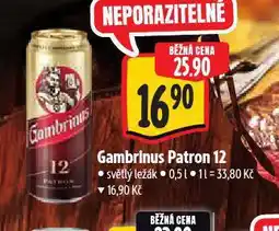 Albert Pivo gambrinus nabídka