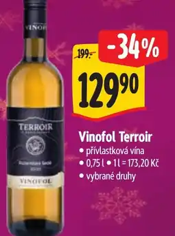 Albert Vinofol Terroir nabídka