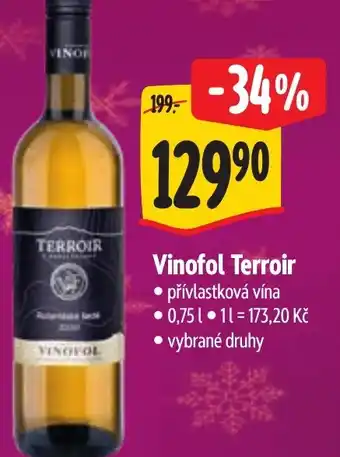 Albert Vinofol Terroir nabídka