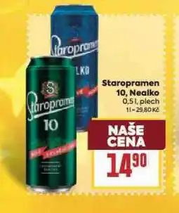 Billa Pivo staropramen 10 nabídka