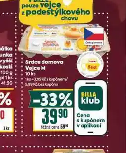 Billa Vejce m 10 ks nabídka
