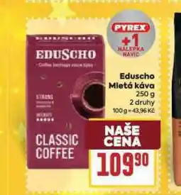 Billa Eduscho mletá káva nabídka