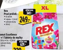 Albert Rex prací prášek nabídka