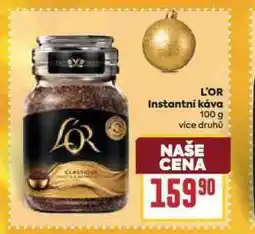 Billa L´or instantní káva nabídka