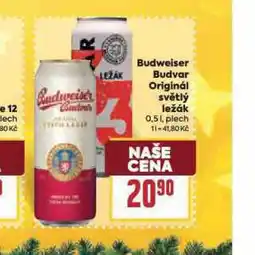 Billa Pivo budvar ležák nabídka