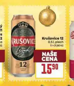 Billa Pivo krušovice 12 královský ležák nabídka