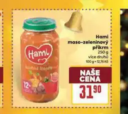 Billa Hami amsozeleninový talířek nabídka