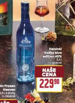 Billa Helsinki vodka blue edition 40% nabídka