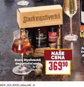 Billa Stará myslivecká degustační sada nabídka