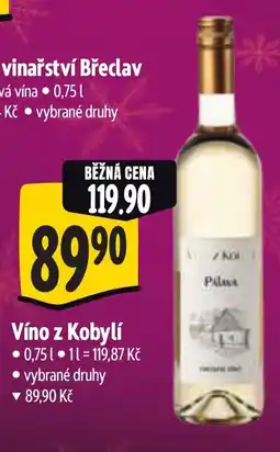 Albert Víno z Kobylí nabídka