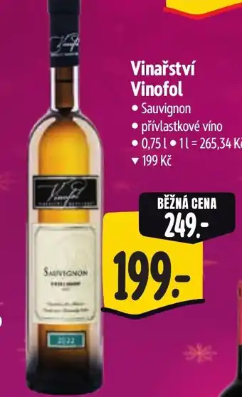 Albert Vinařství Vinofol nabídka