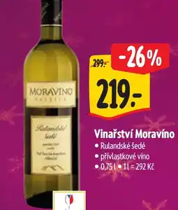 Albert Vinařství Moravíno nabídka