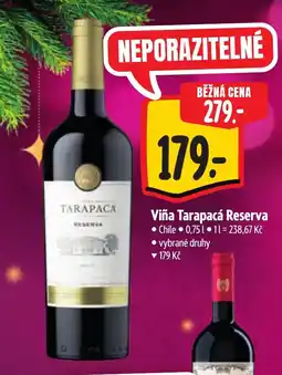 Albert Viña Tarapacá Reserva nabídka