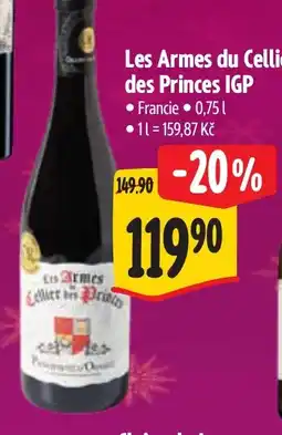 Albert Les Armes du Cellier des Princes IGP nabídka