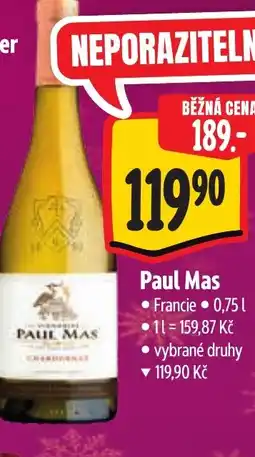 Albert Paul Mas nabídka